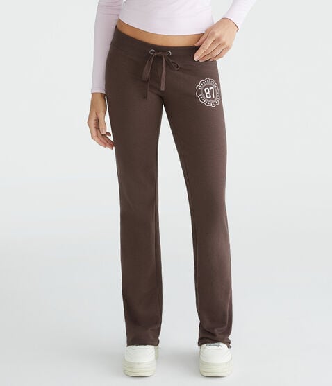 Aeropostale 87 Crest Fit & Flare Sweatpants Aeropostale 87 Crest Fit & Flare Sweatpants