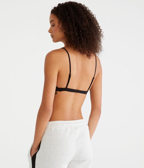 Seriously Soft Smooth Lace-Trim Triangle Bra Seriously Soft Smooth Lace-Trim Triangle Bra