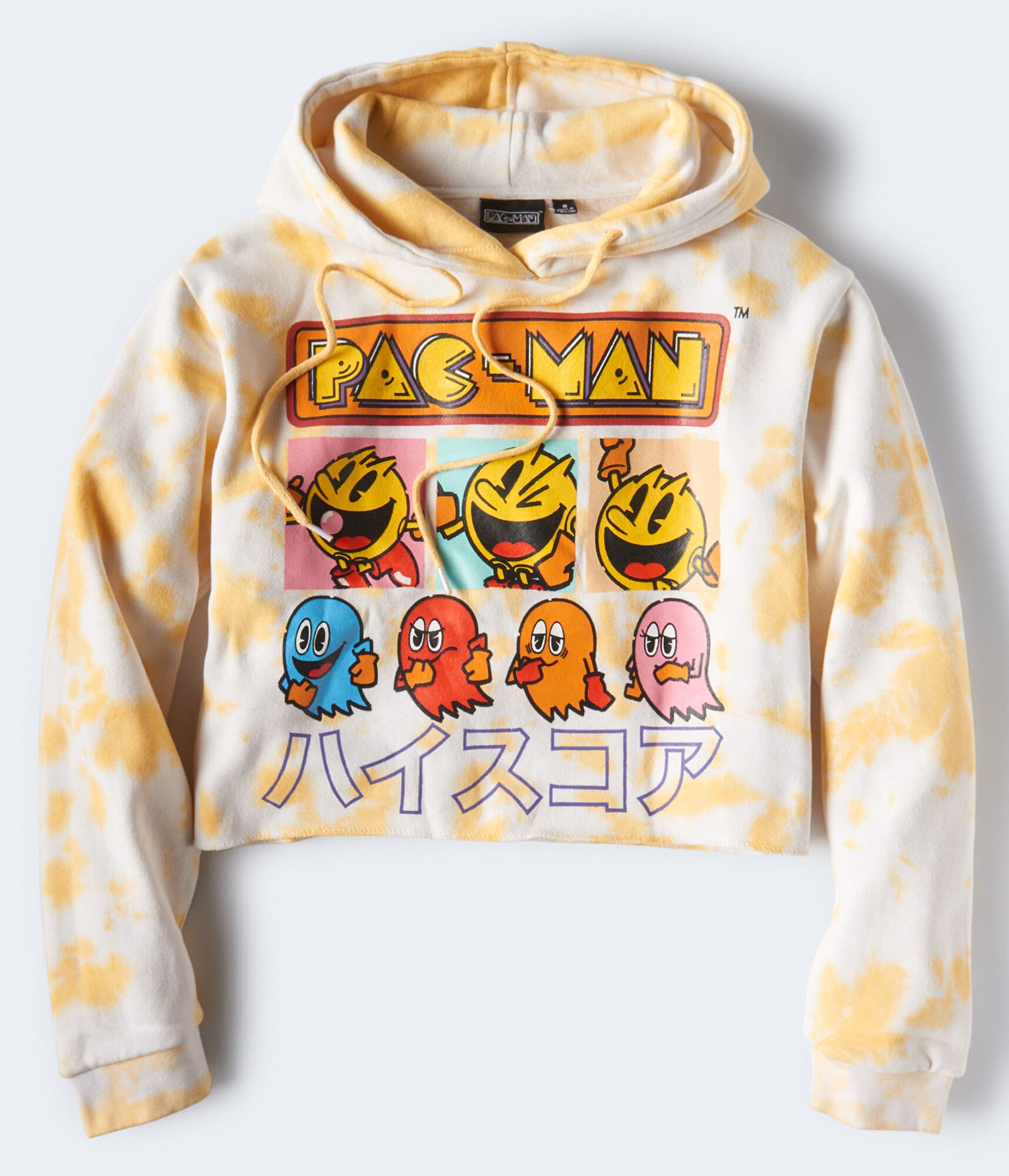 Pac man hoodie white Clearance
