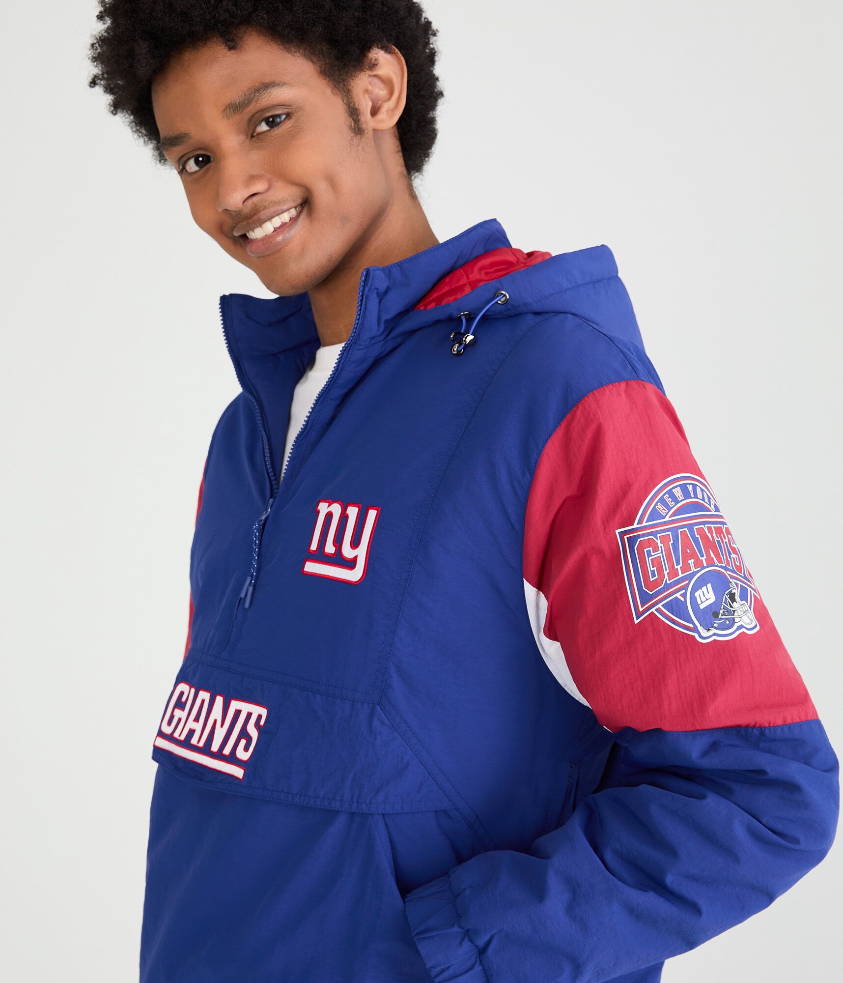 New York Giants Hooded Sideline Jacket