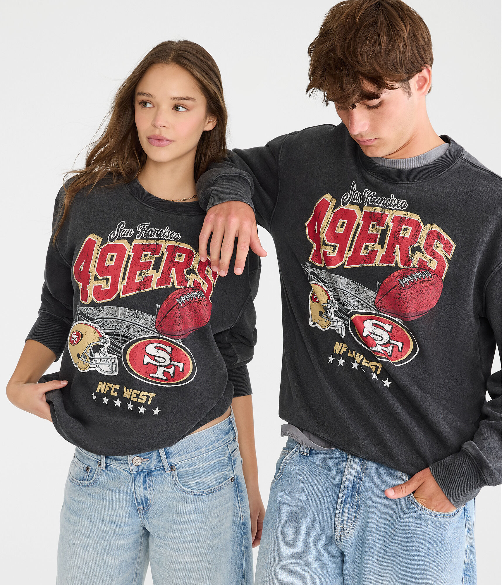 San Francisco 49ers Stadium Crew Sweatshirt