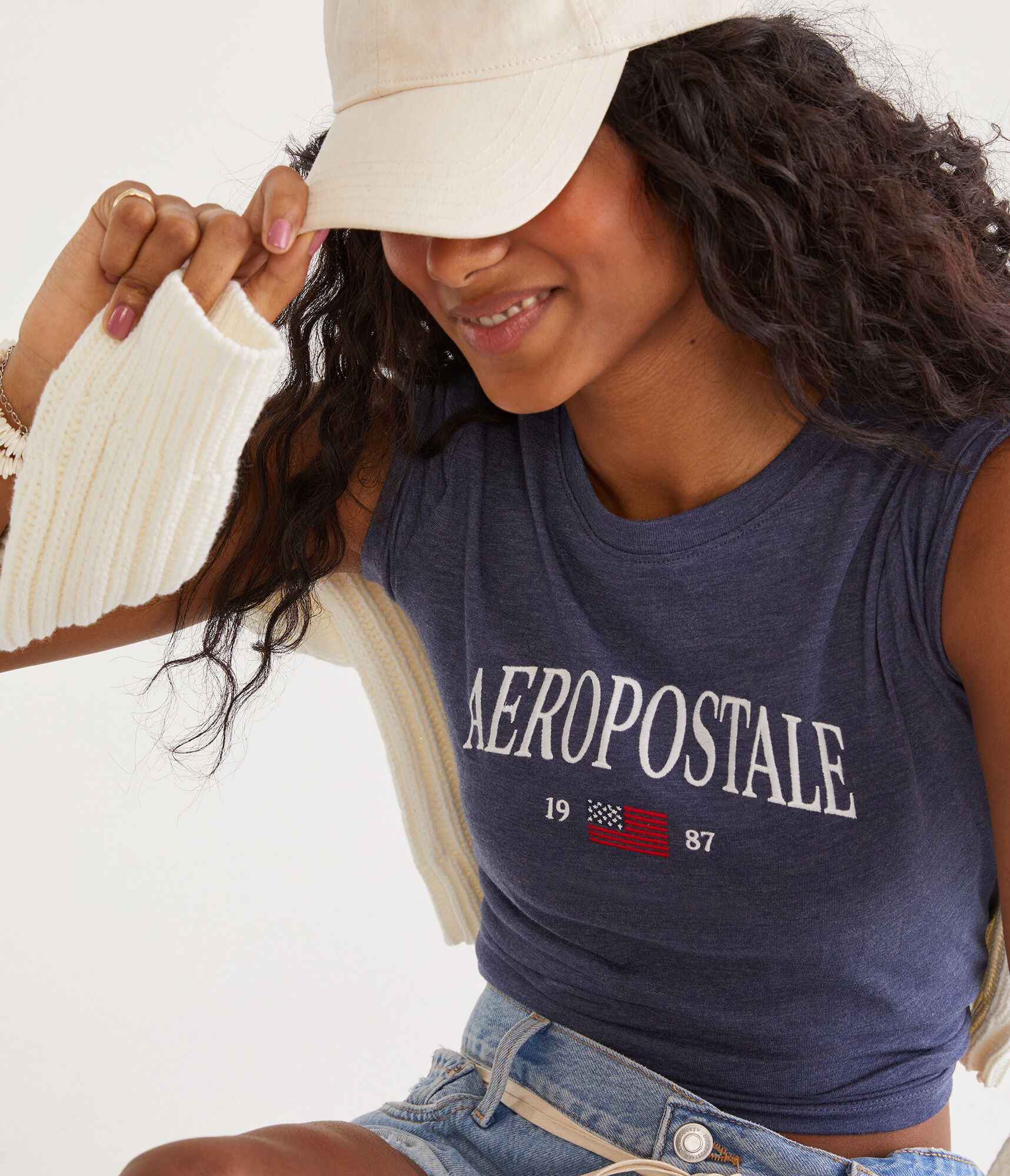 Aeropostale 1987 Americana Graphic Tee