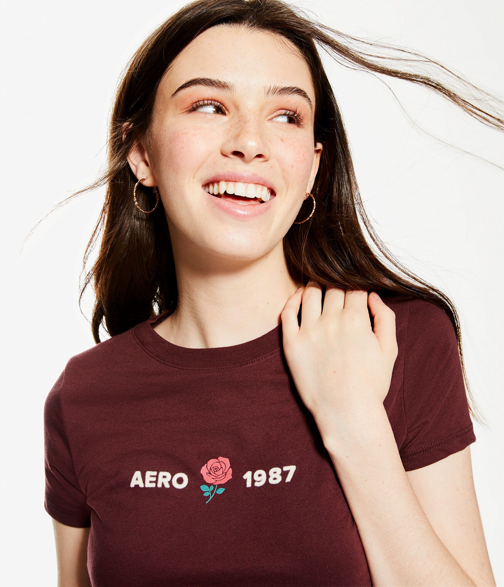 Aero 1987 Rose Graphic Tee