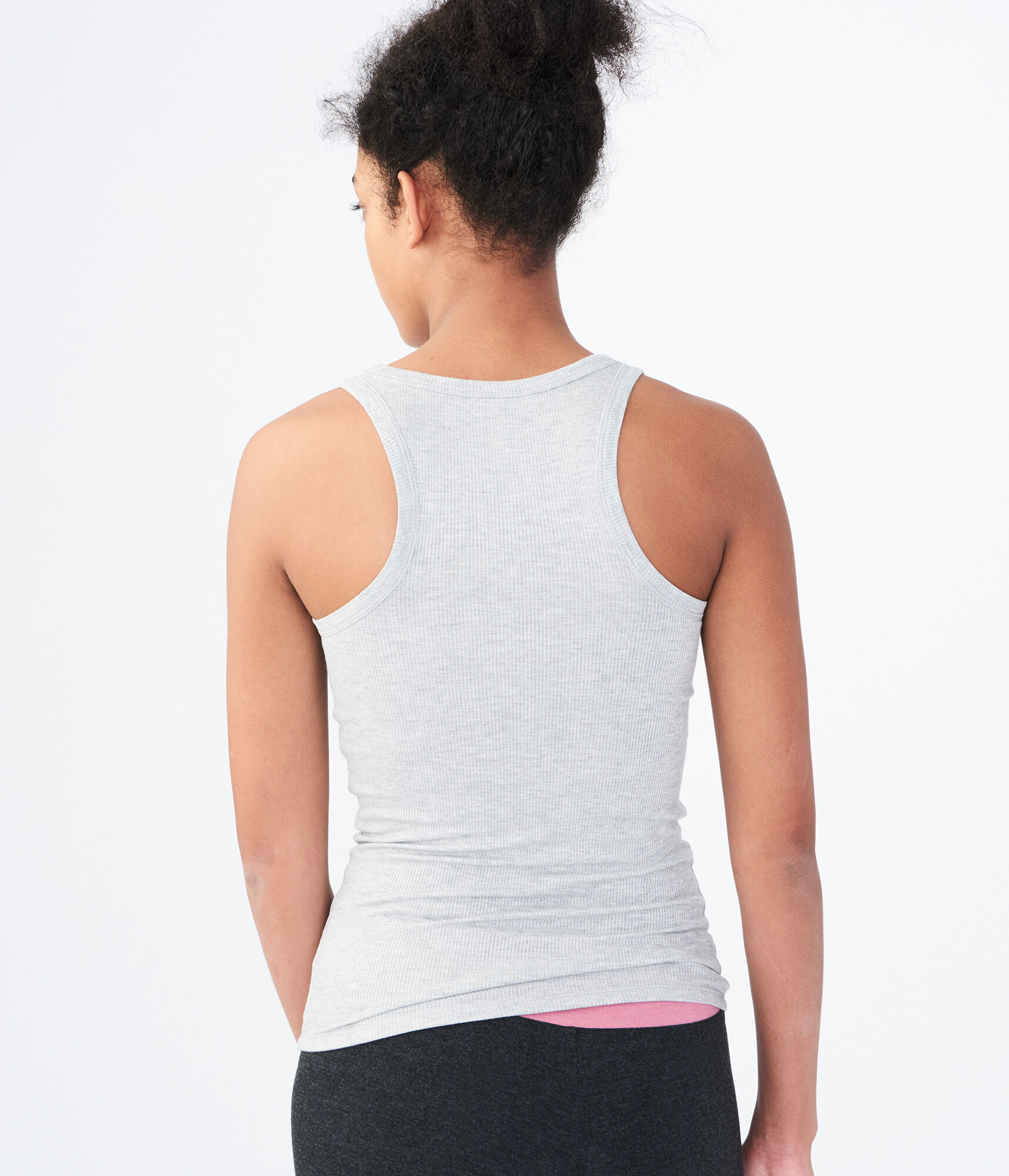 LLD Ribbed Racerback Tank