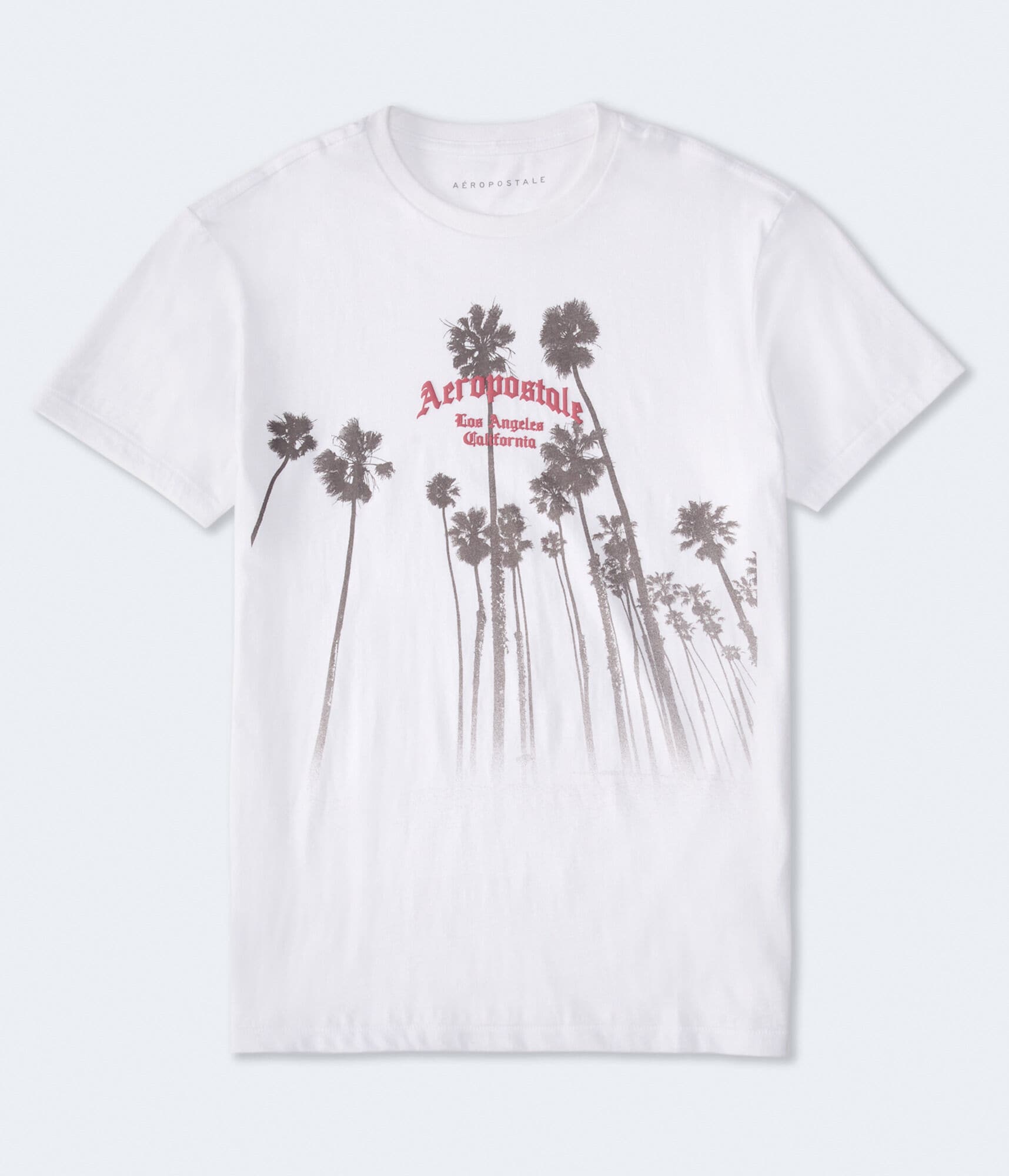 Aeropostale Gothic Palms Graphic Tee