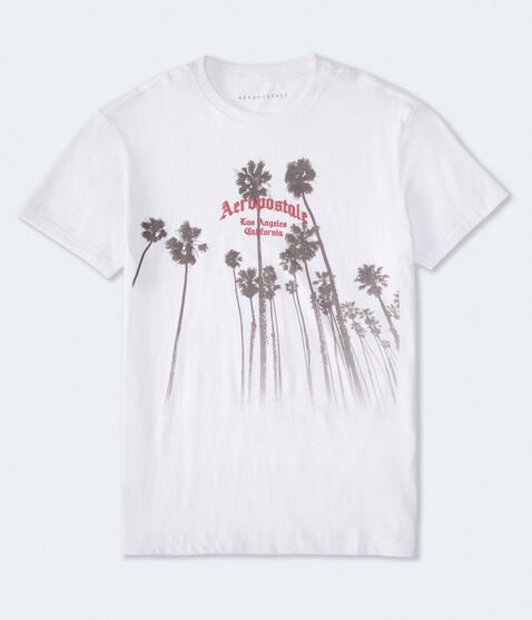 Aeropostale Gothic Palms Graphic Tee Aeropostale Gothic Palms Graphic Tee