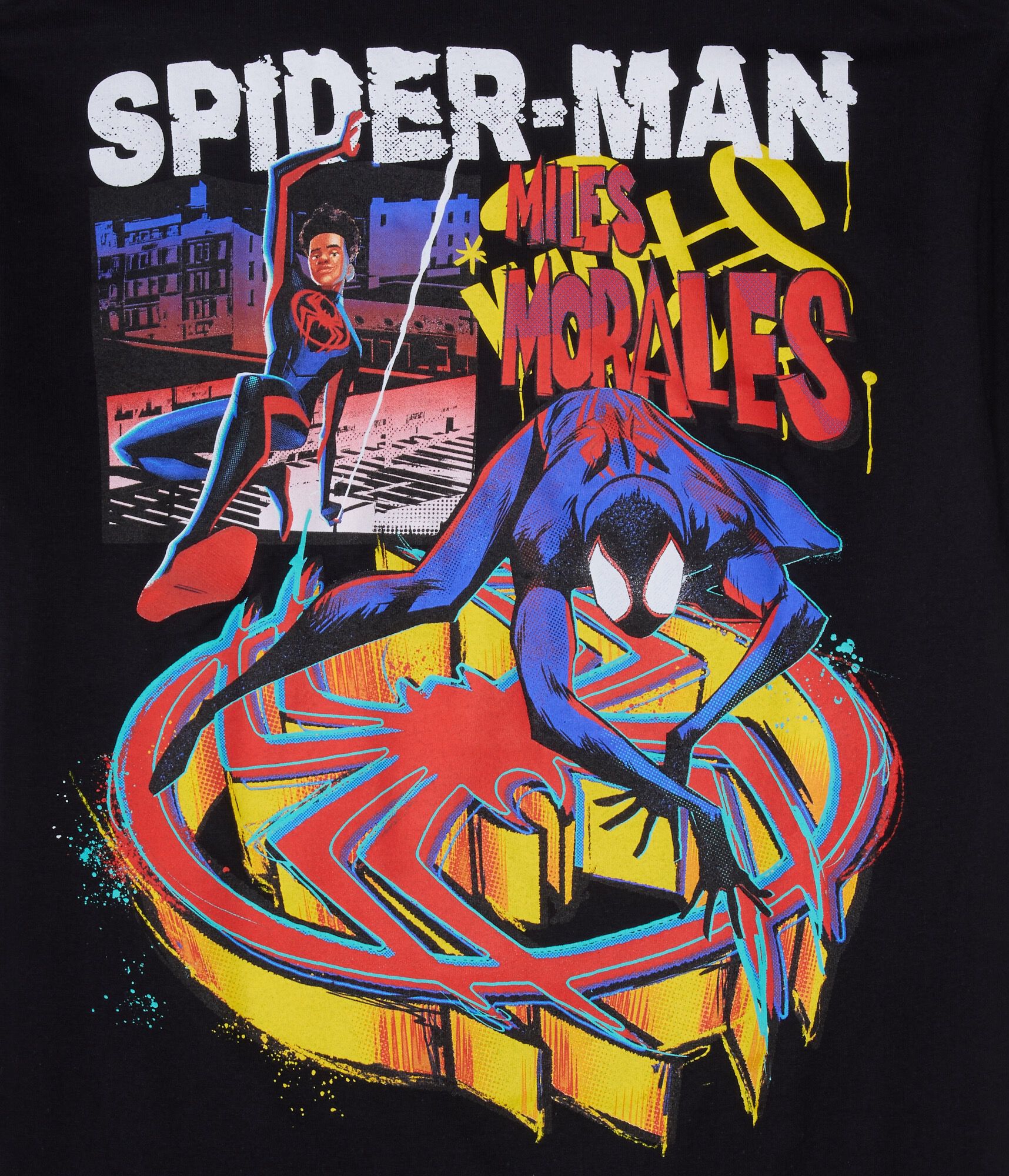 Spider-Man Miles Morales Relaxed Graphic Tee