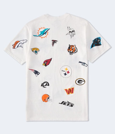 NFL Team Logos Relaxed Graphic Tee NFL Team Logos Relaxed Graphic Tee