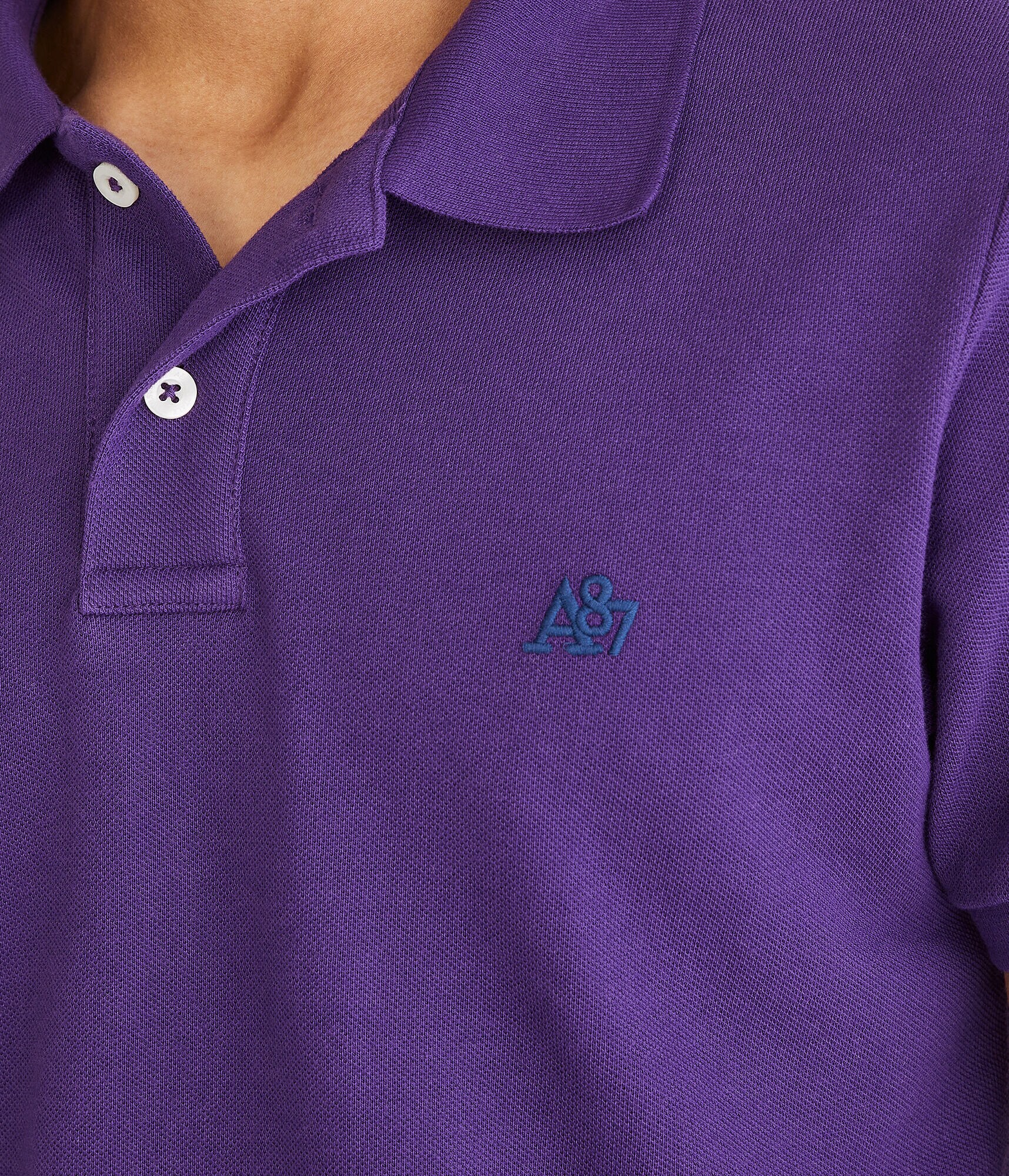 Eco A87 Logo Piqu&eacute; Polo