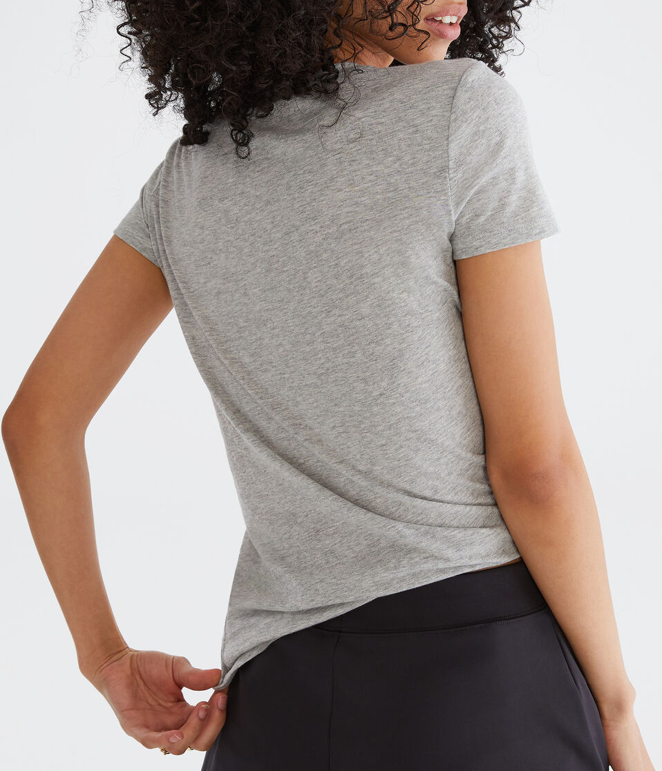 Aeropostale Circle Butterfly Graphic Tee