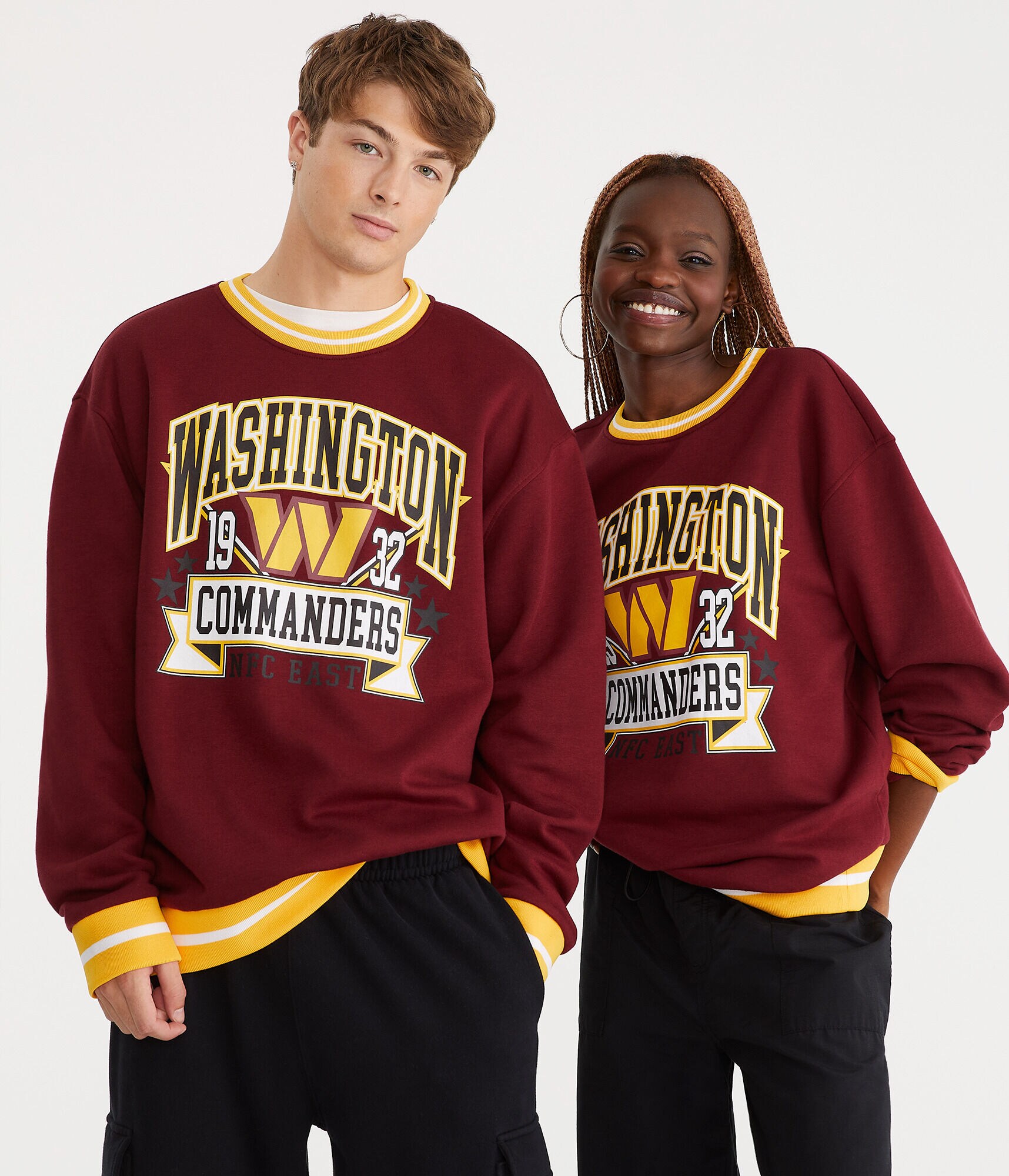 Washington Commanders Crew Sweatshirt
