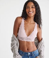 Lace Plunge Bralette