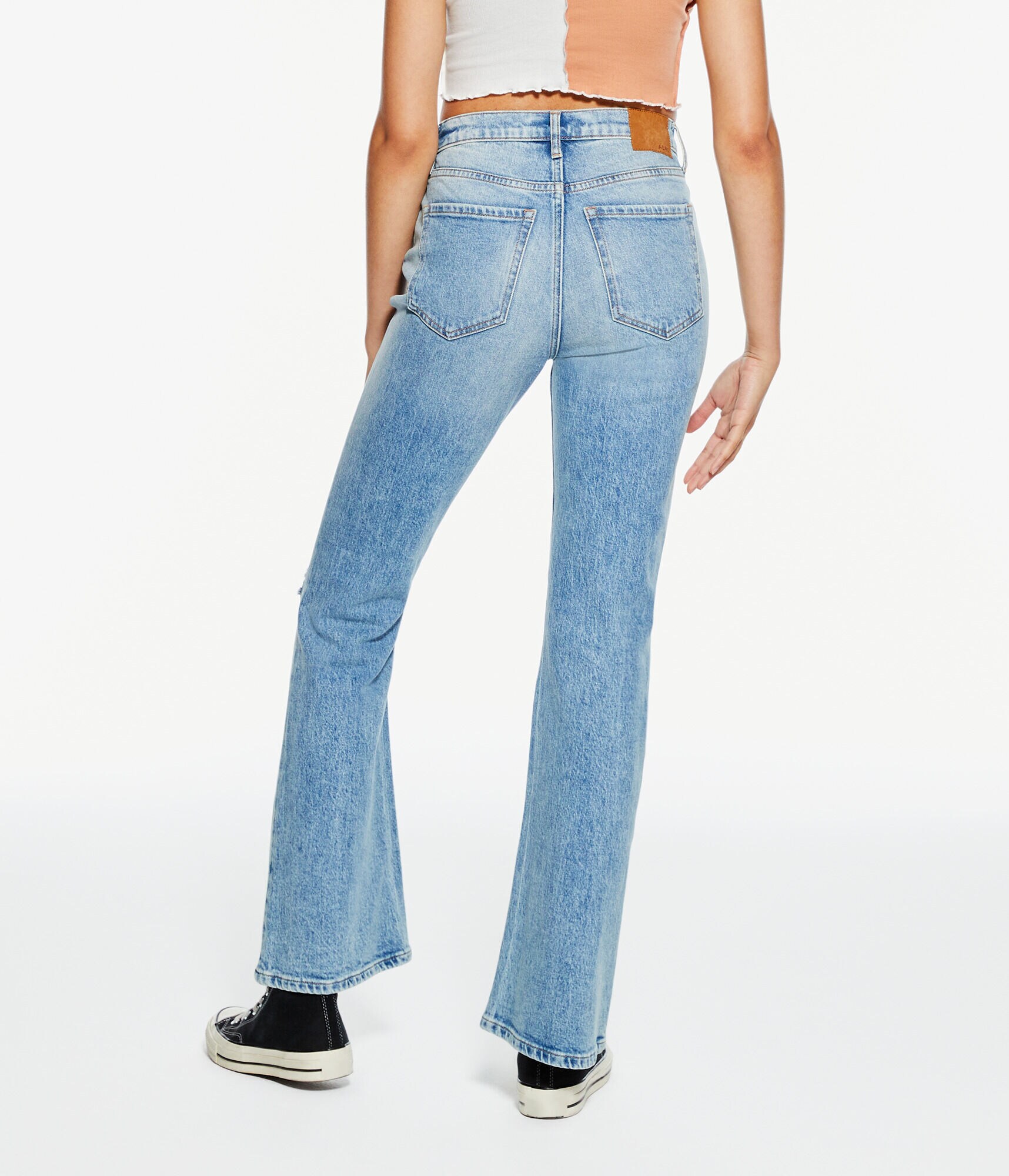 High-Rise Flare Jean