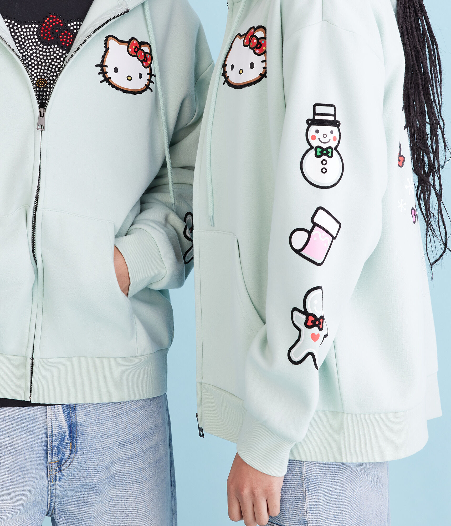 Hello Kitty Gingerbread Full-Zip Hoodie