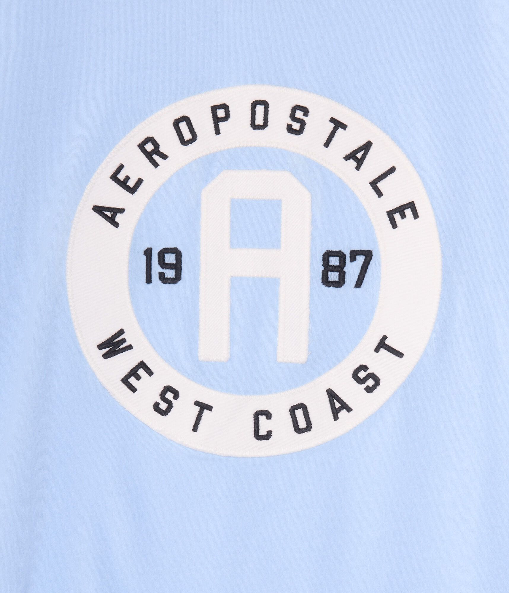 Aeropostale Circle Appliqu&eacute; Graphic Tee