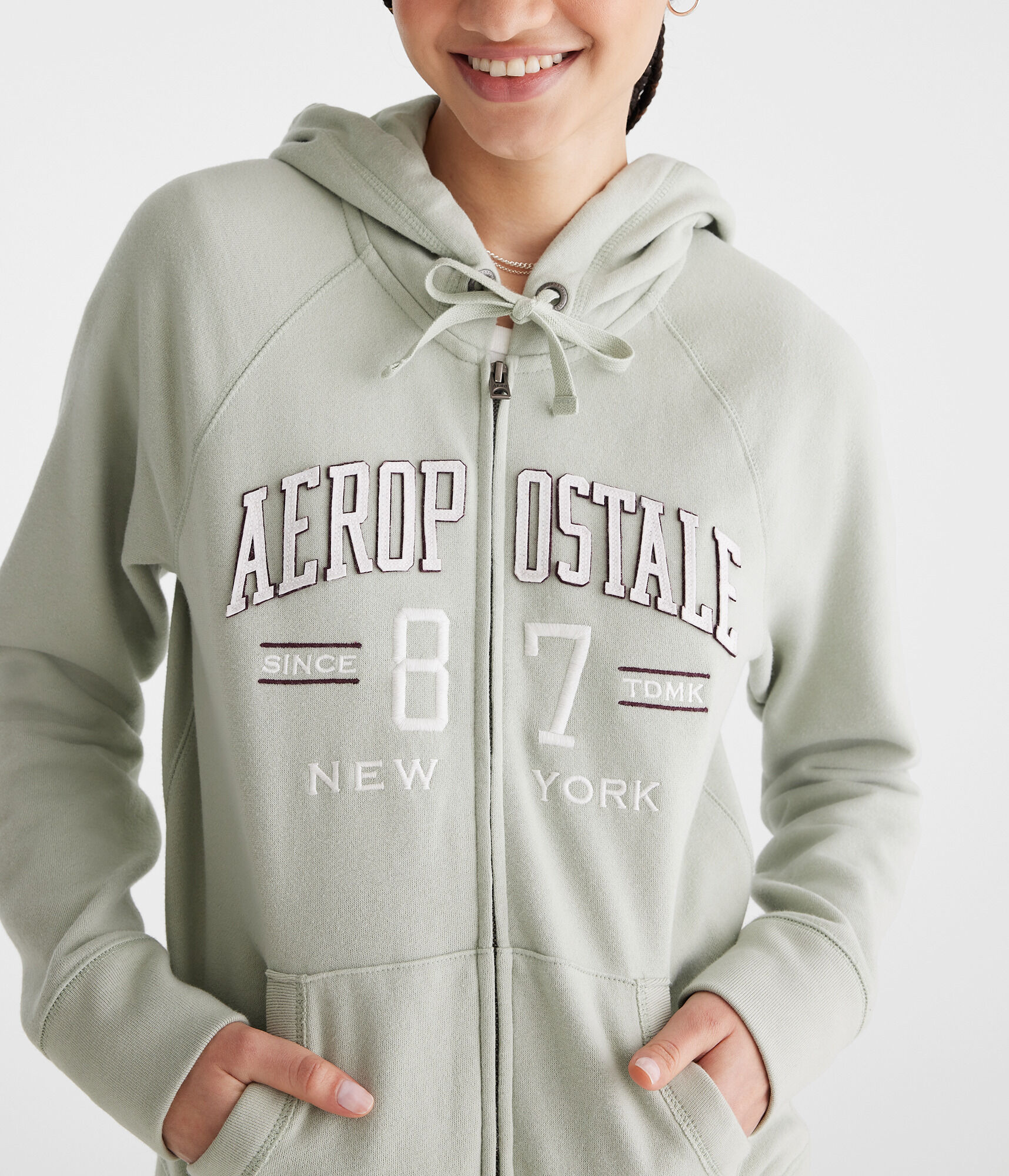 Aeropostale Since 87 Full-Zip Hoodie