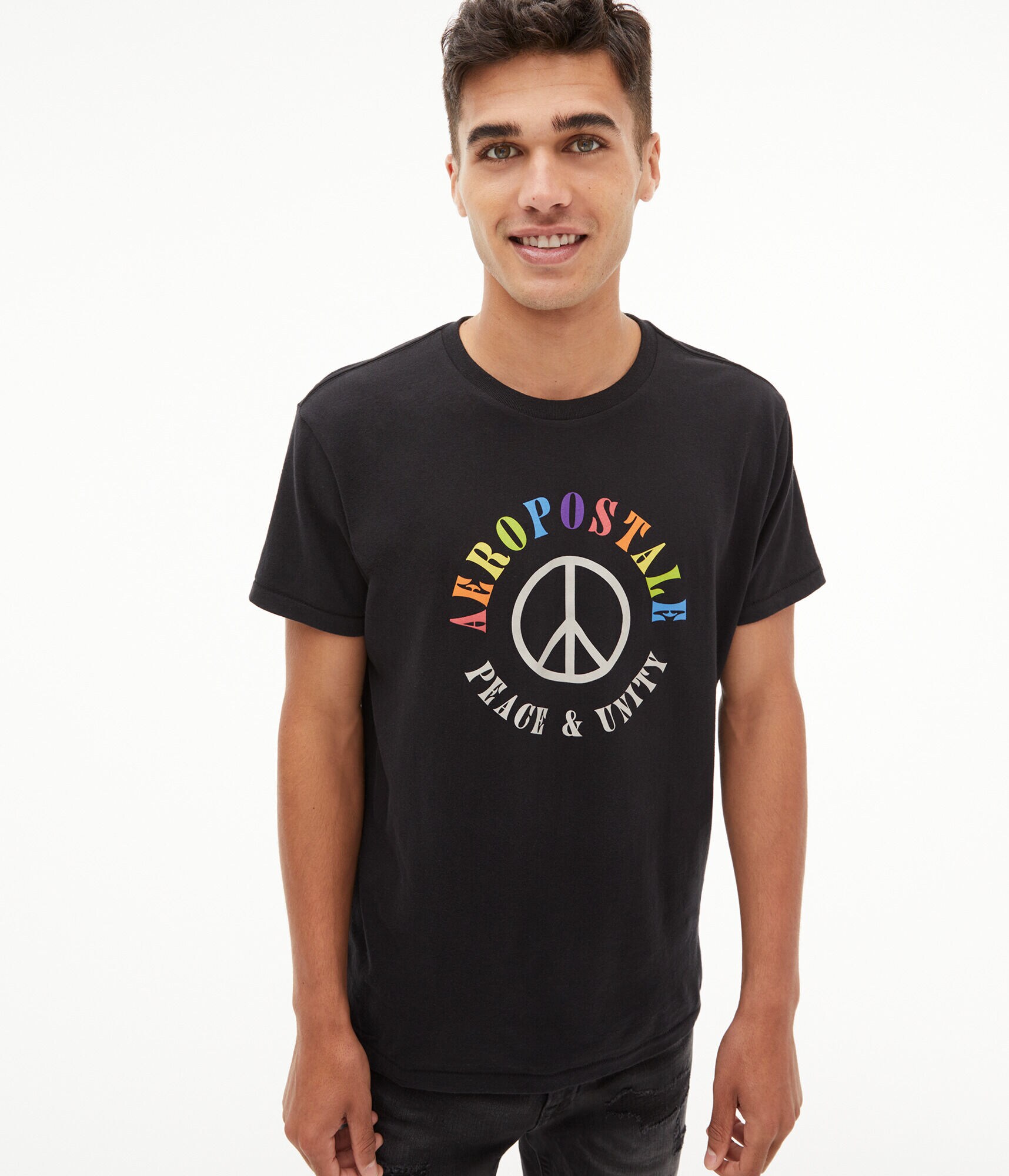 Aero Peace &amp; Unity Pride Graphic Tee