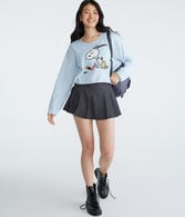 Peanuts® | Aéropostale Snoopy Hockey Off-The-Shoulder Sweater
