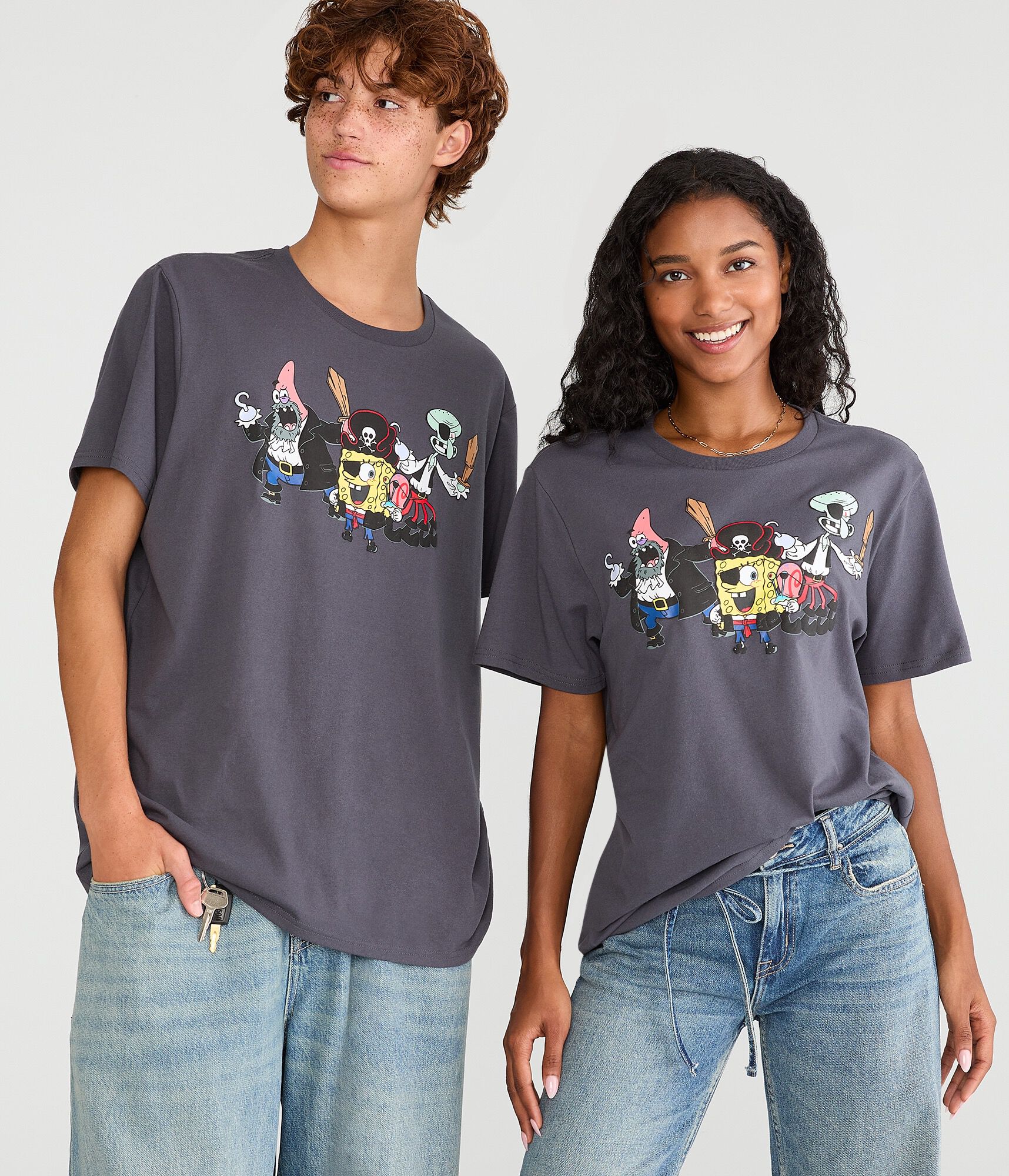 SpongeBob x Aero Pirate Friends Relaxed Graphic Tee