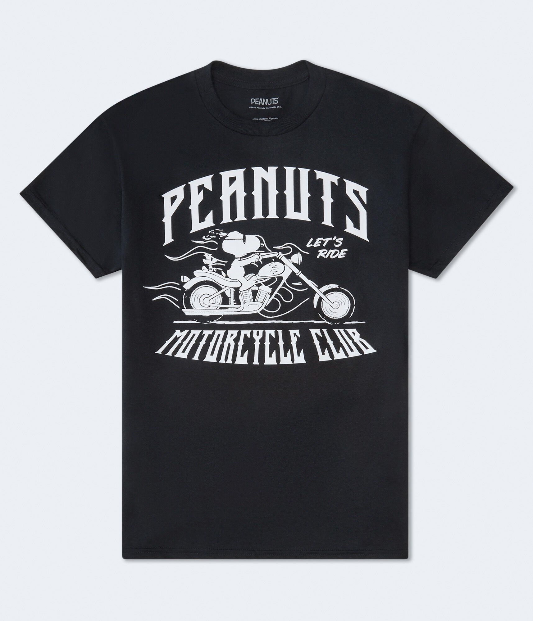 Peanuts Motorcycle Club Relaxed Graphic Tee