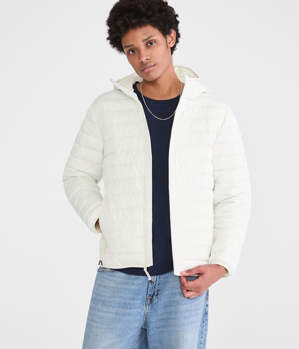 Hooded Midweight Puffer Jacket