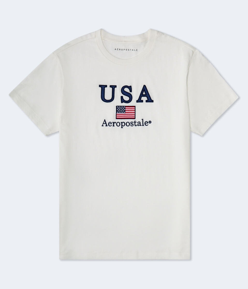 Aeropostale USA Appliqué Graphic Tee