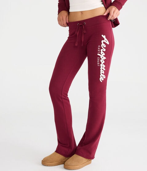 Aeropostale East Coast Fit & Flare Sweatpants Aeropostale East Coast Fit & Flare Sweatpants