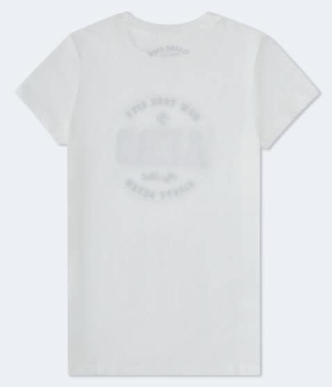 Aero Eighty Seven Foil Appliqué Graphic Tee Aero Eighty Seven Foil Appliqué Graphic Tee