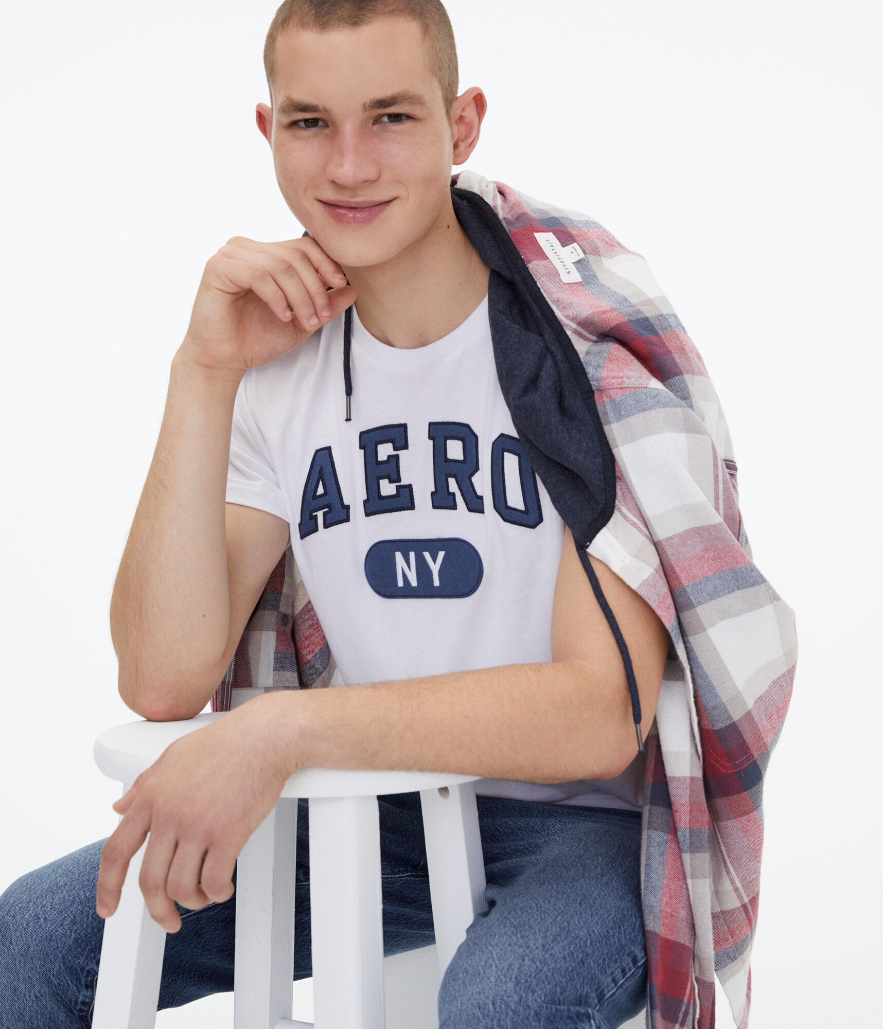 Aero NY Appliqu&eacute; Graphic Tee