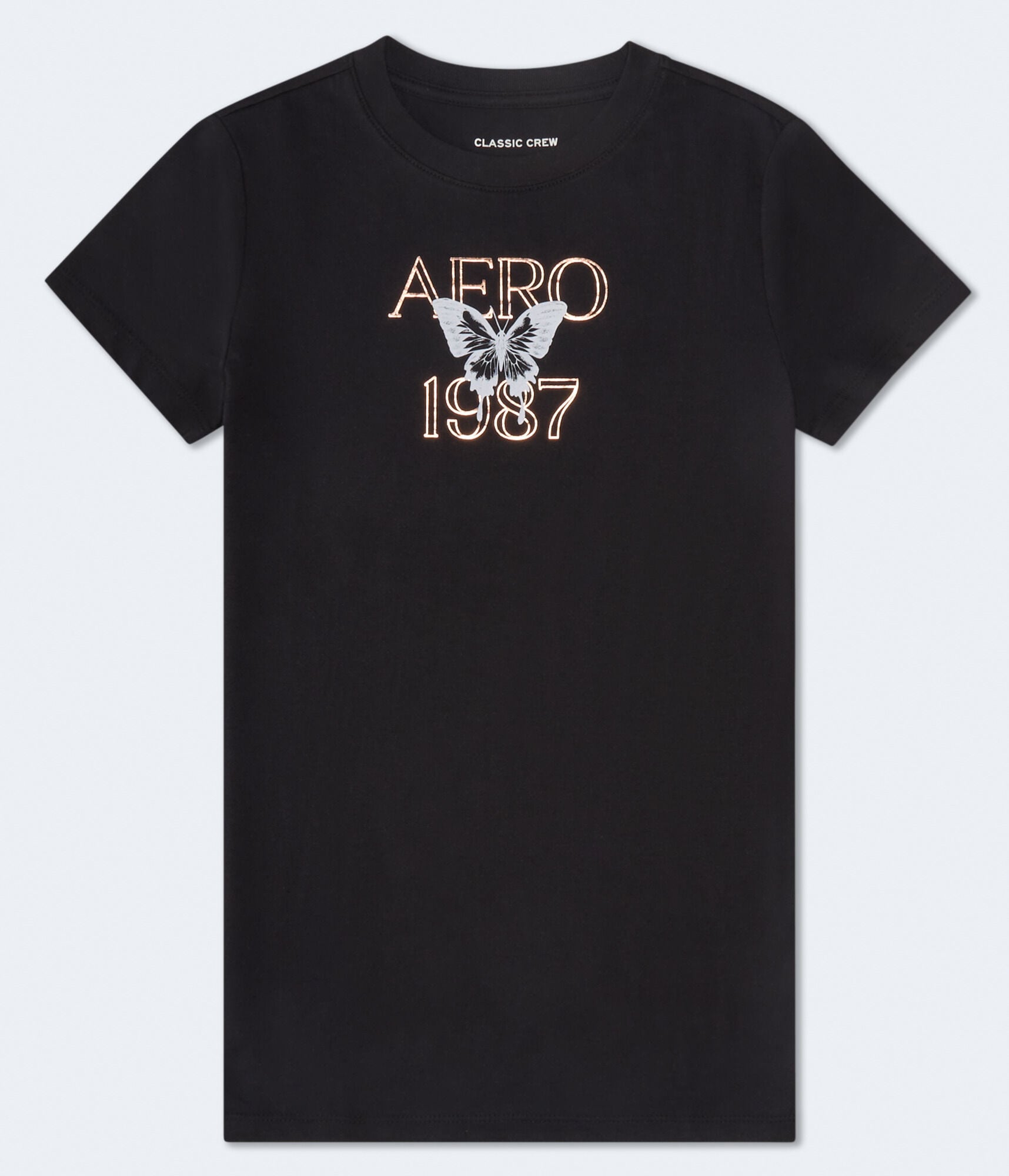 Aero 1987 Butterfly Foil Graphic Tee