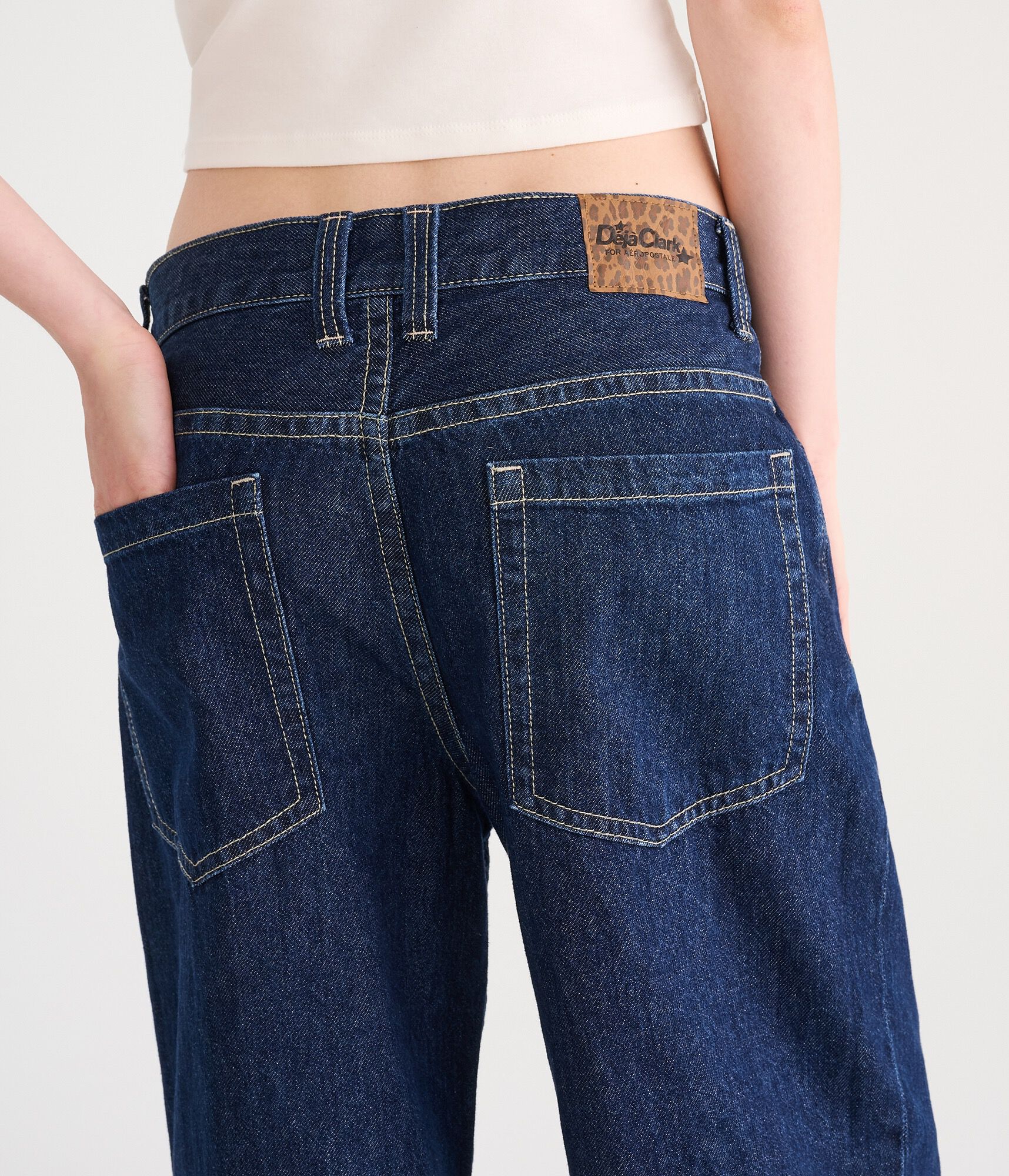 D&eacute;j&agrave; For Aero Low-Rise Super Baggy Jean