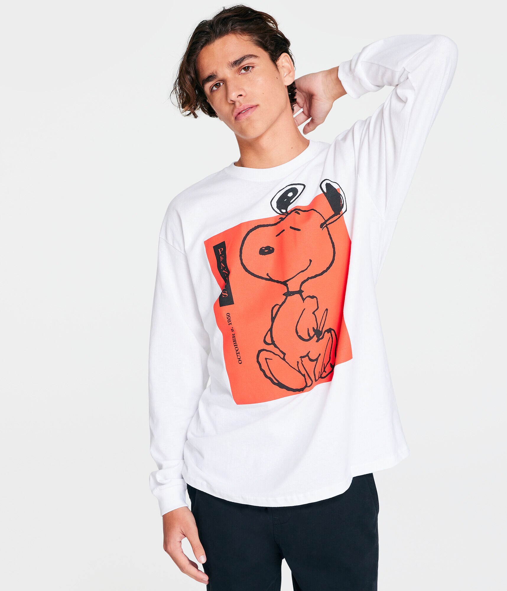 Long Sleeve Snoopy 1950 Graphic Tee