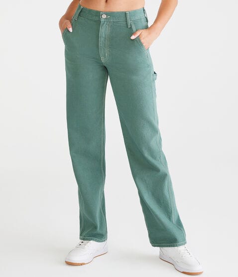 High-Rise Baggy Carpenter Jean