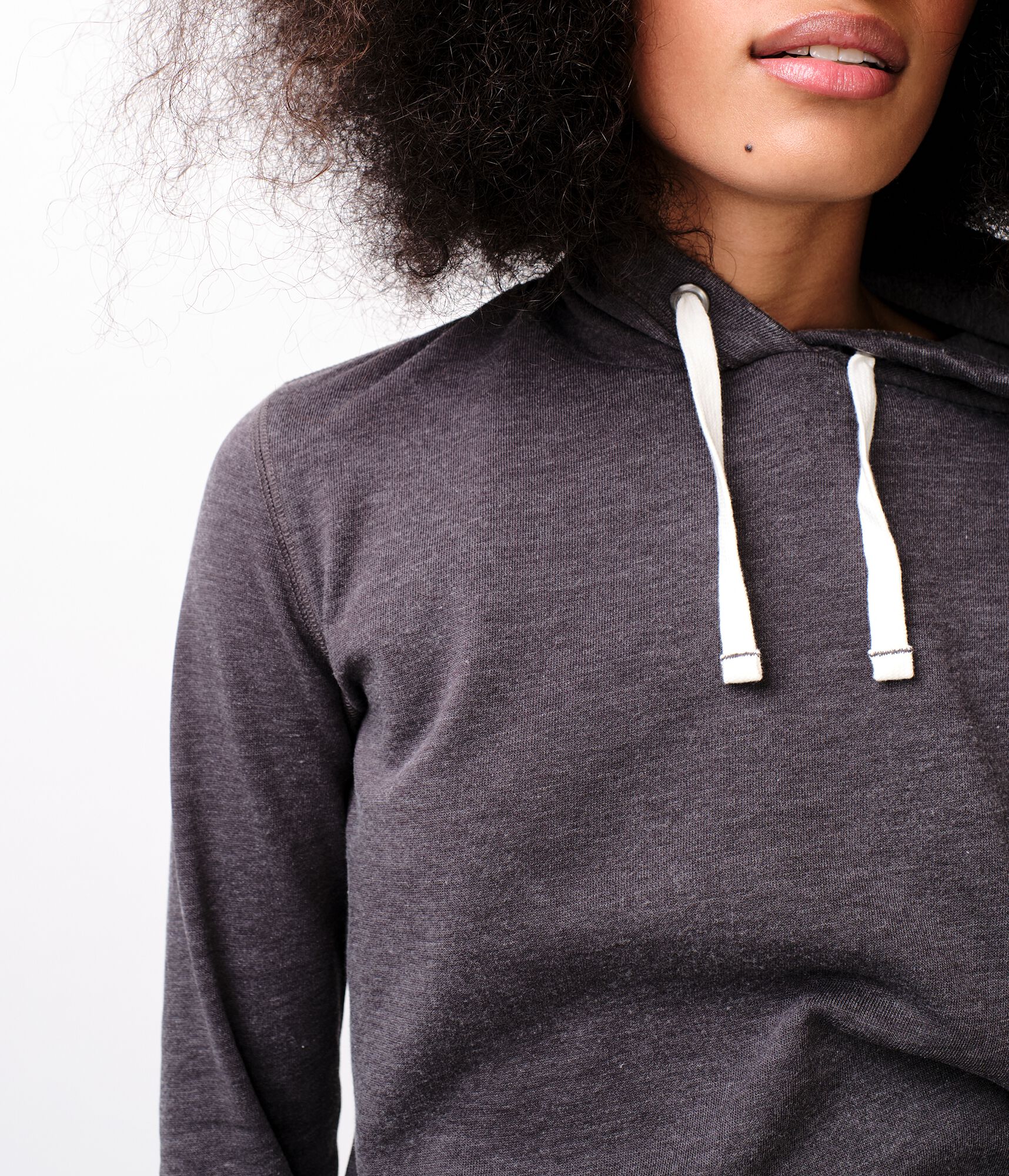 Solid Fleece Pullover Hoodie