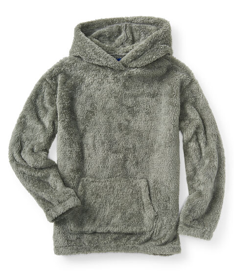 Fuzzy Fleece Pullover Hoodie Fuzzy Fleece Pullover Hoodie