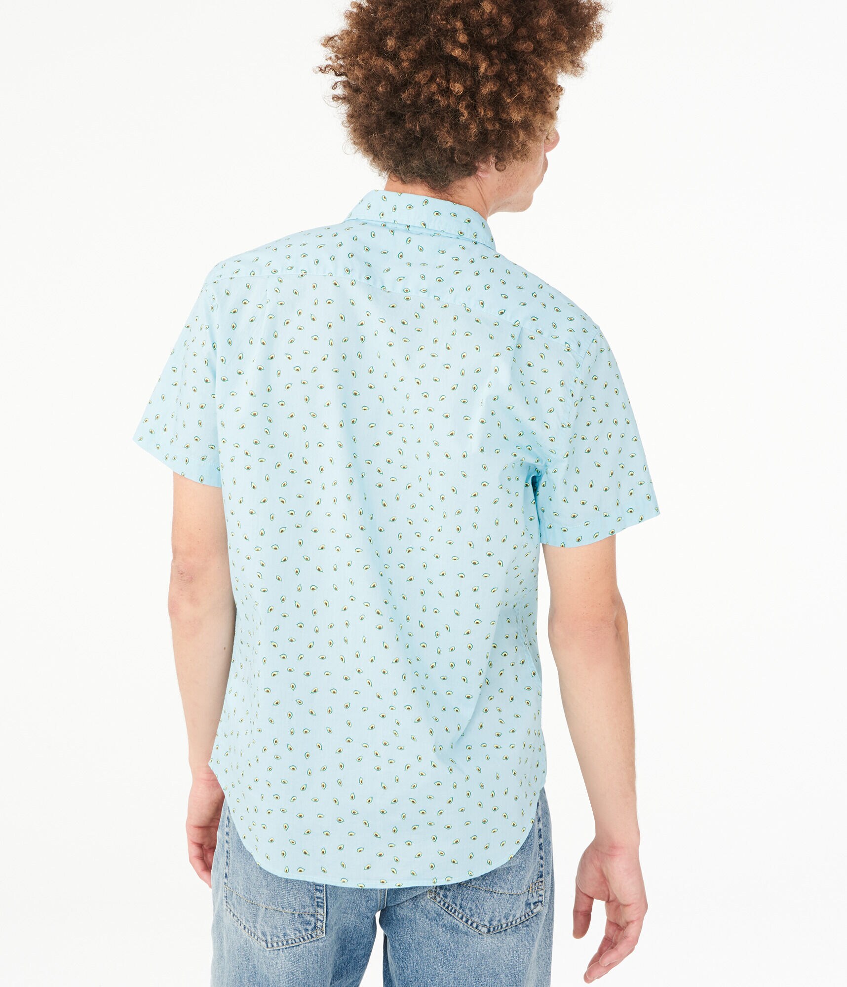 Avocado Button-Down Shirt***