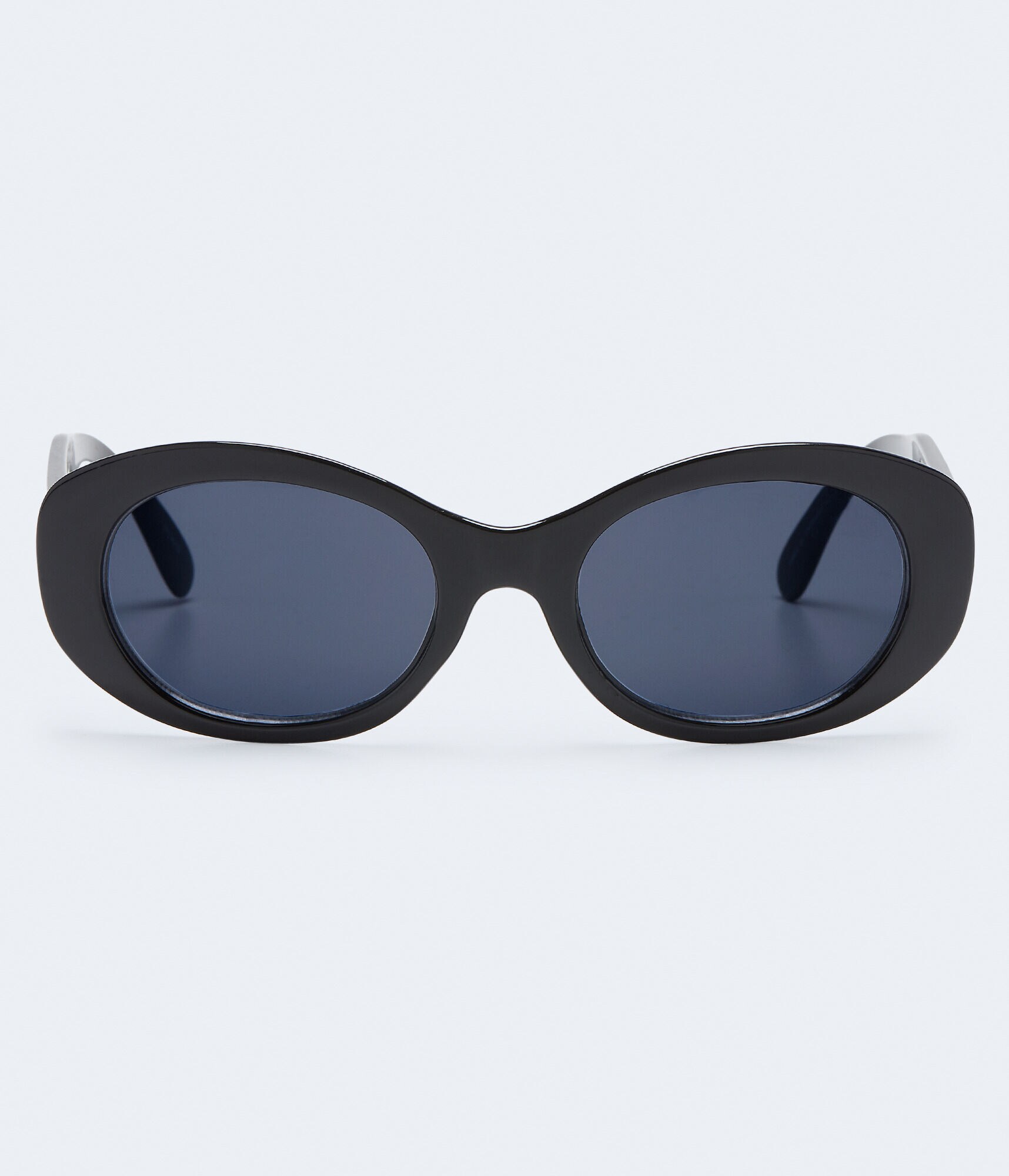 Plastic Oval Sunglasses