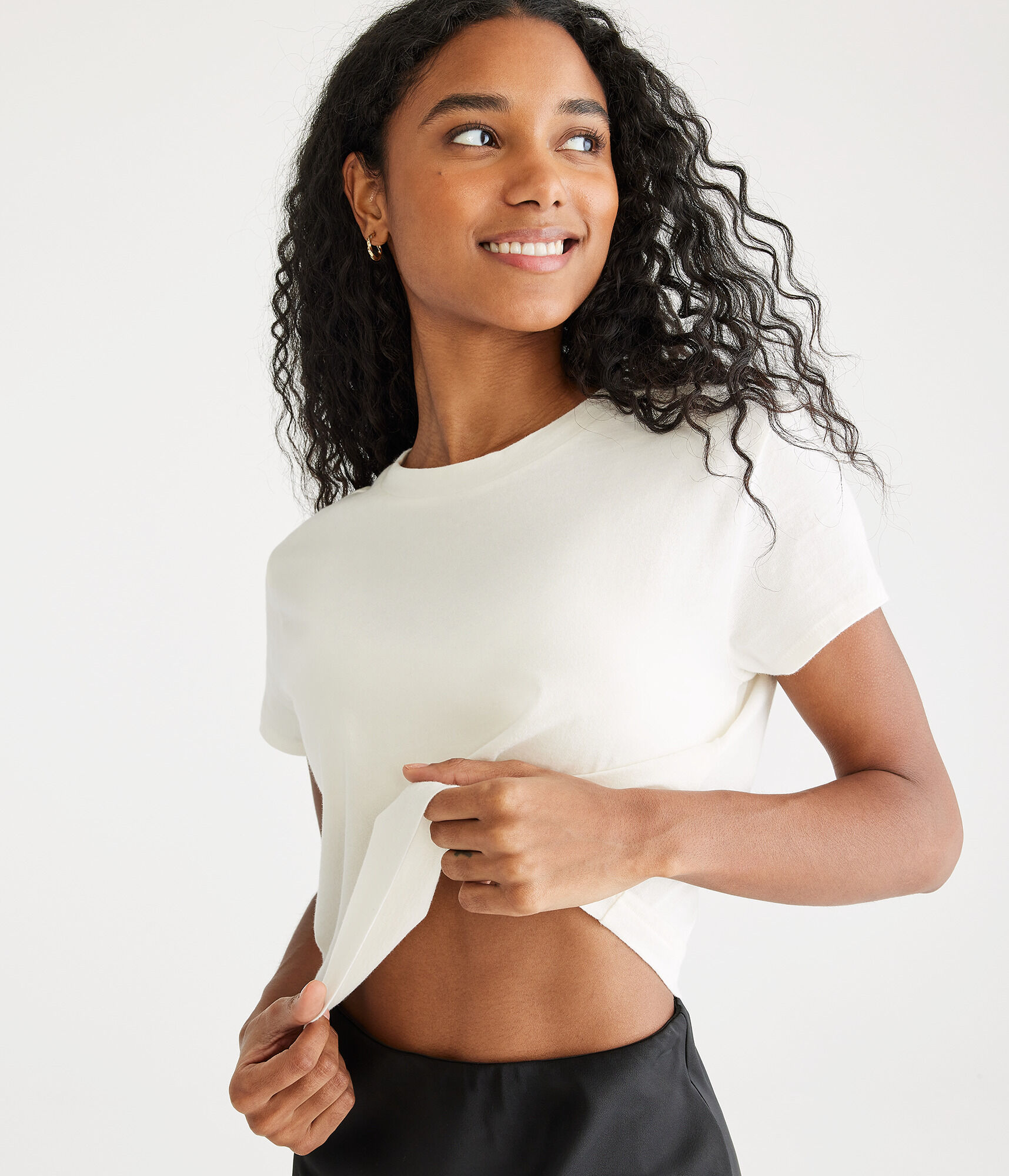 Vintage Fit Crew Tee