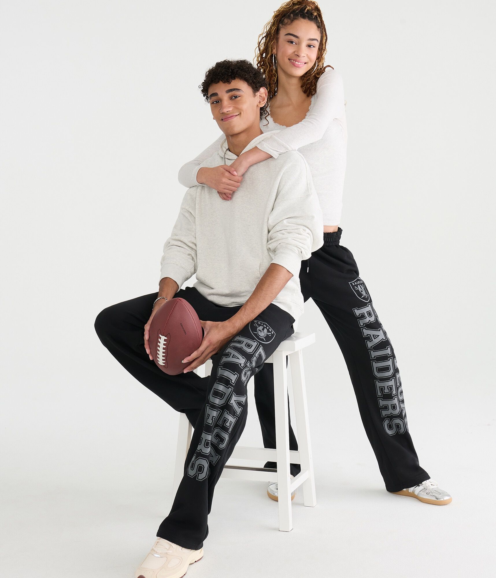 Las Vegas Raiders Shadow Straight Leg Sweatpants