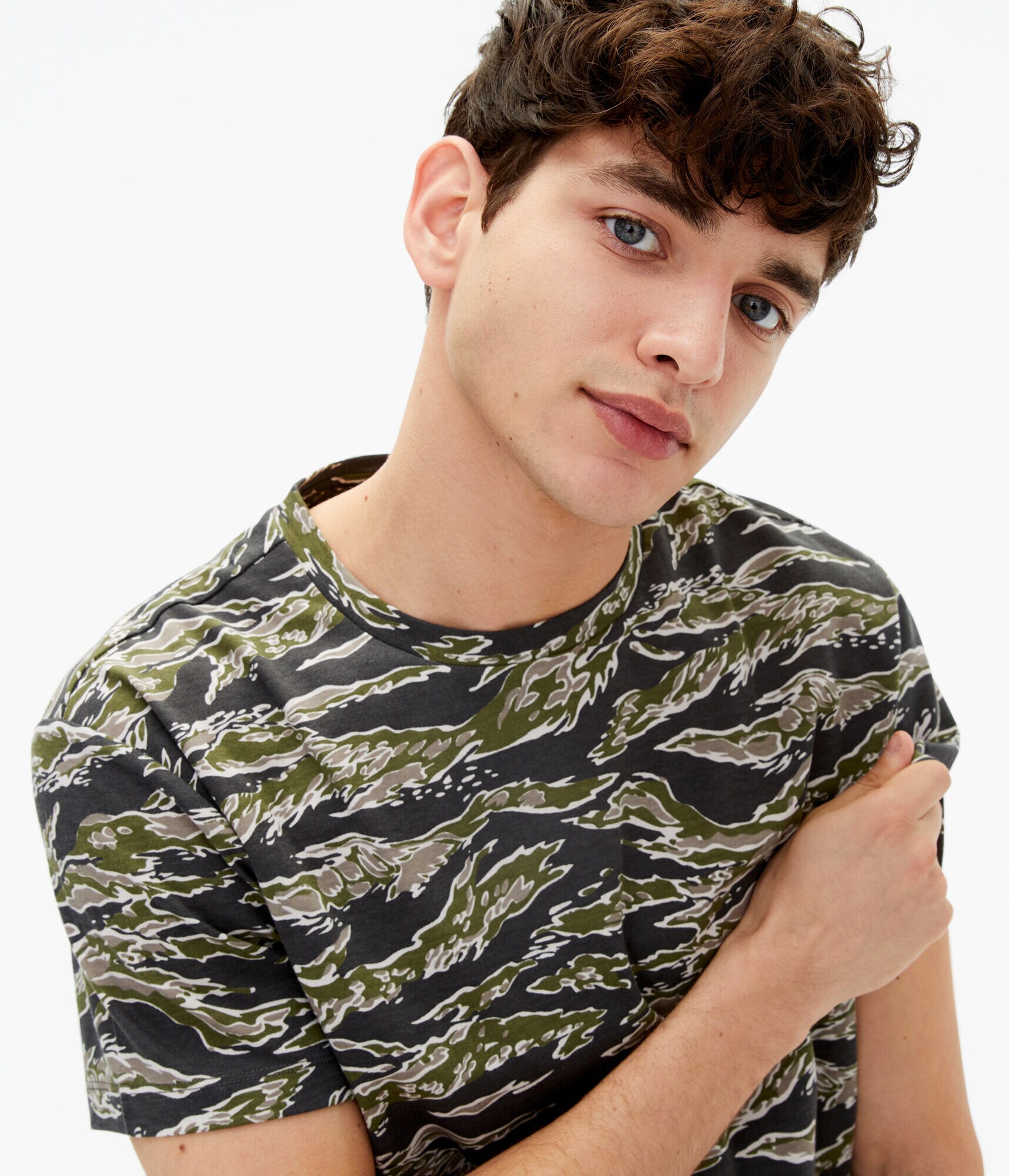 Tiger Camo Graphic Tee
