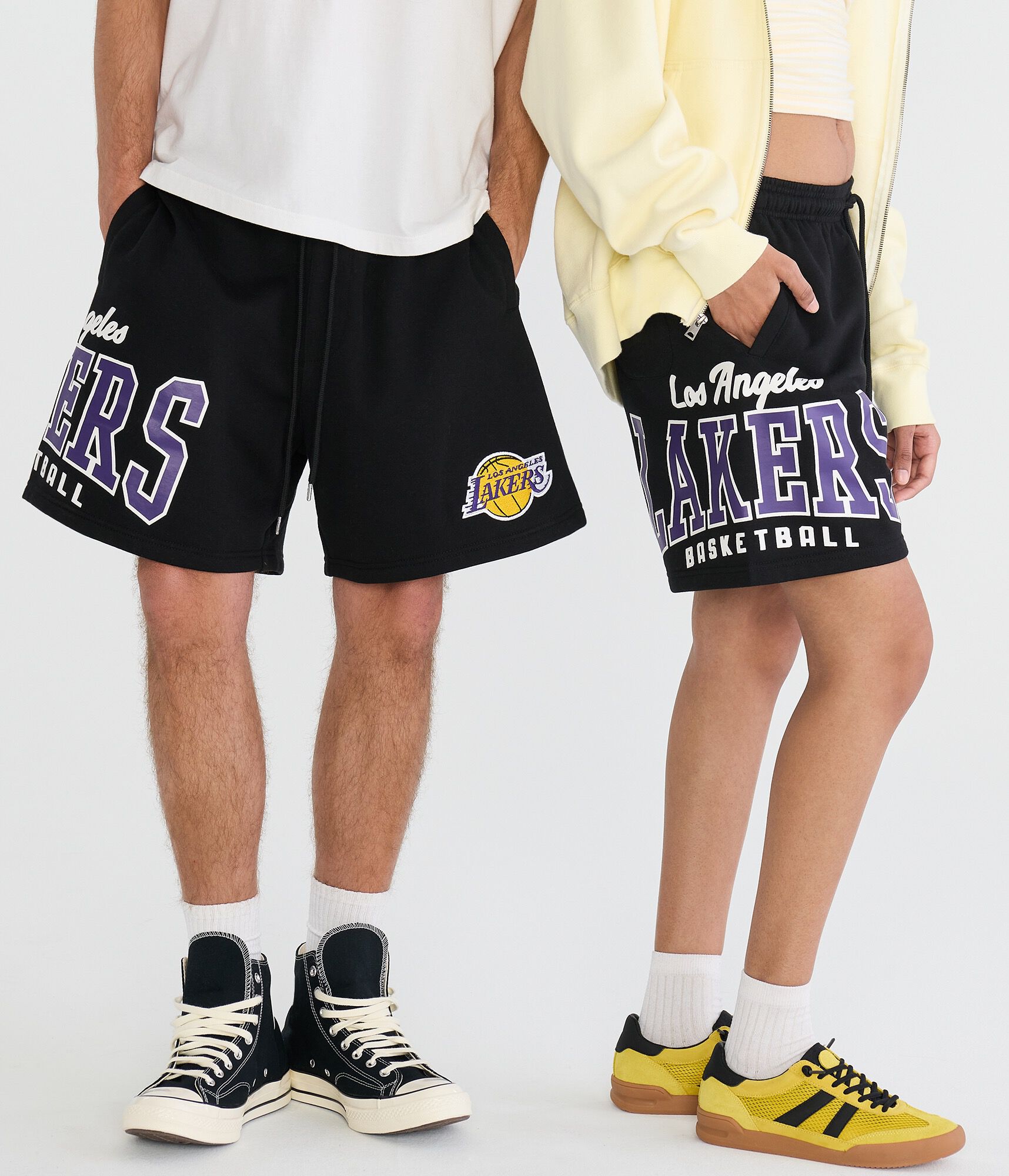 Los Angeles Lakers Basketball Fleece Shorts