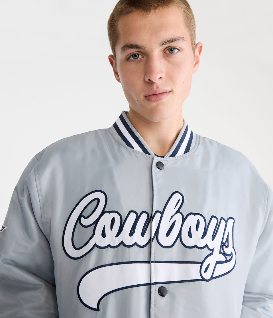 Dallas Cowboys Satin Bomber Jacket
