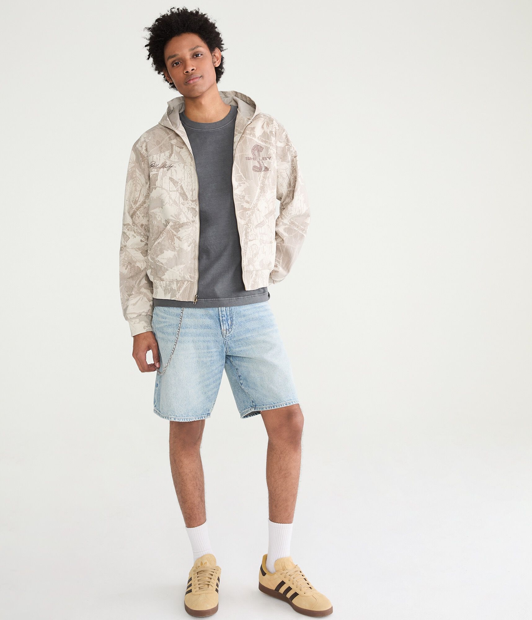 Shelby Forest Camo Full-Zip Hooded Jacket