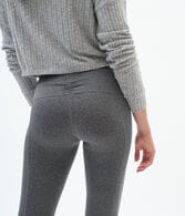 Best Booty Ever Heathered Cropped Leggings