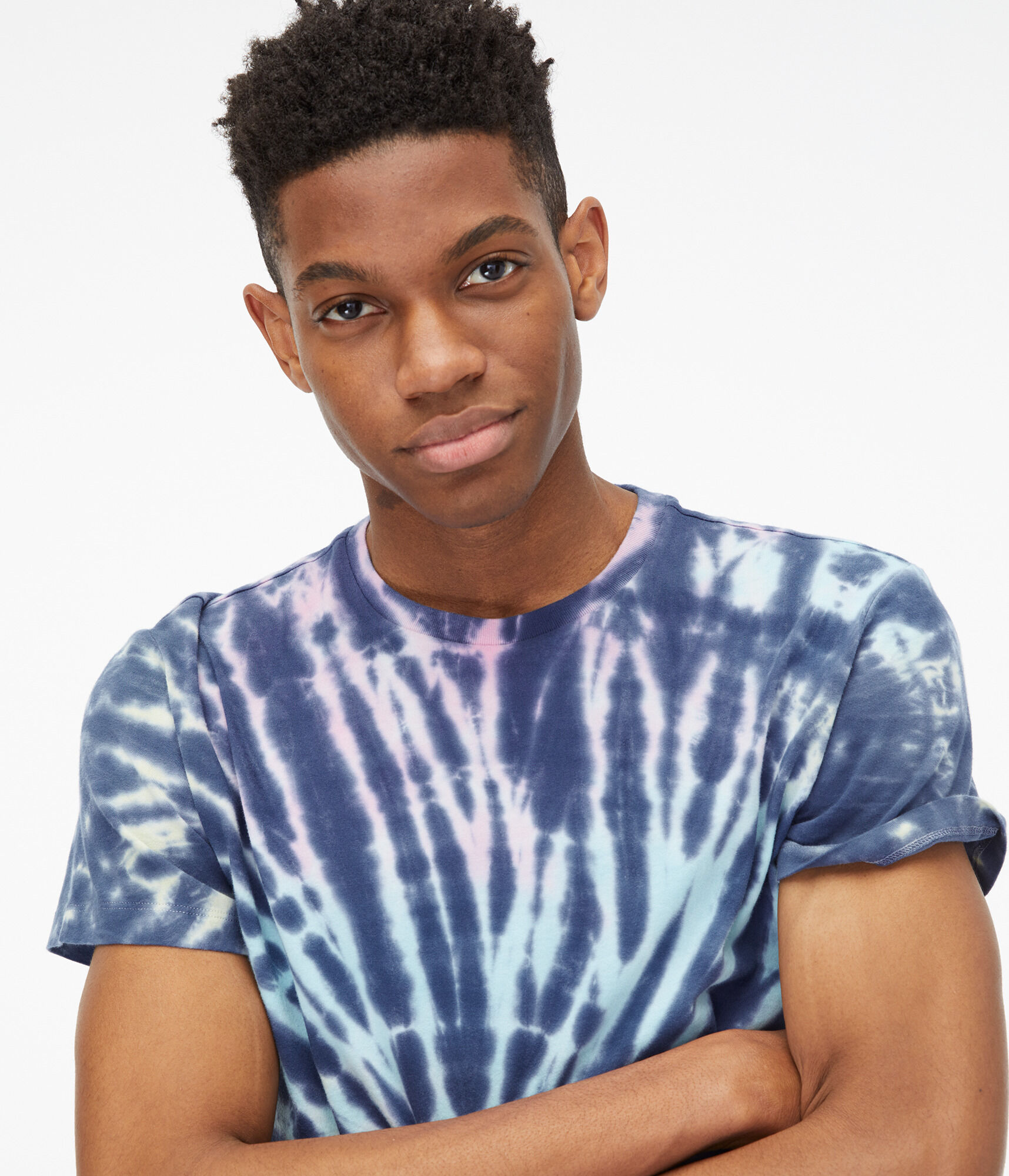 Spiral Tie-Dye Crew Tee