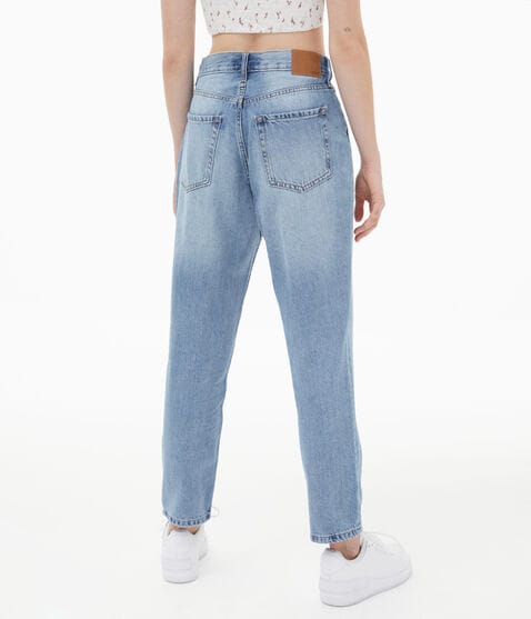 High-Rise Pleated Mom Jean High-Rise Pleated Mom Jean