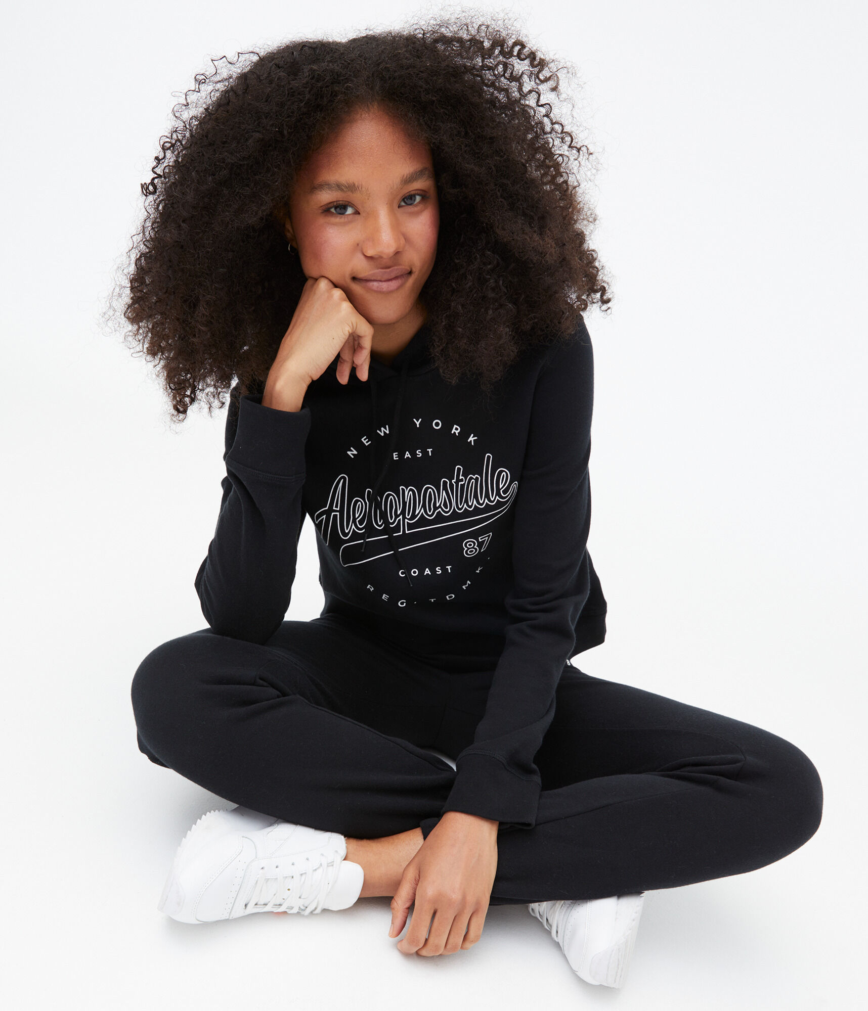 Aeropostale Script Pullover Hoodie