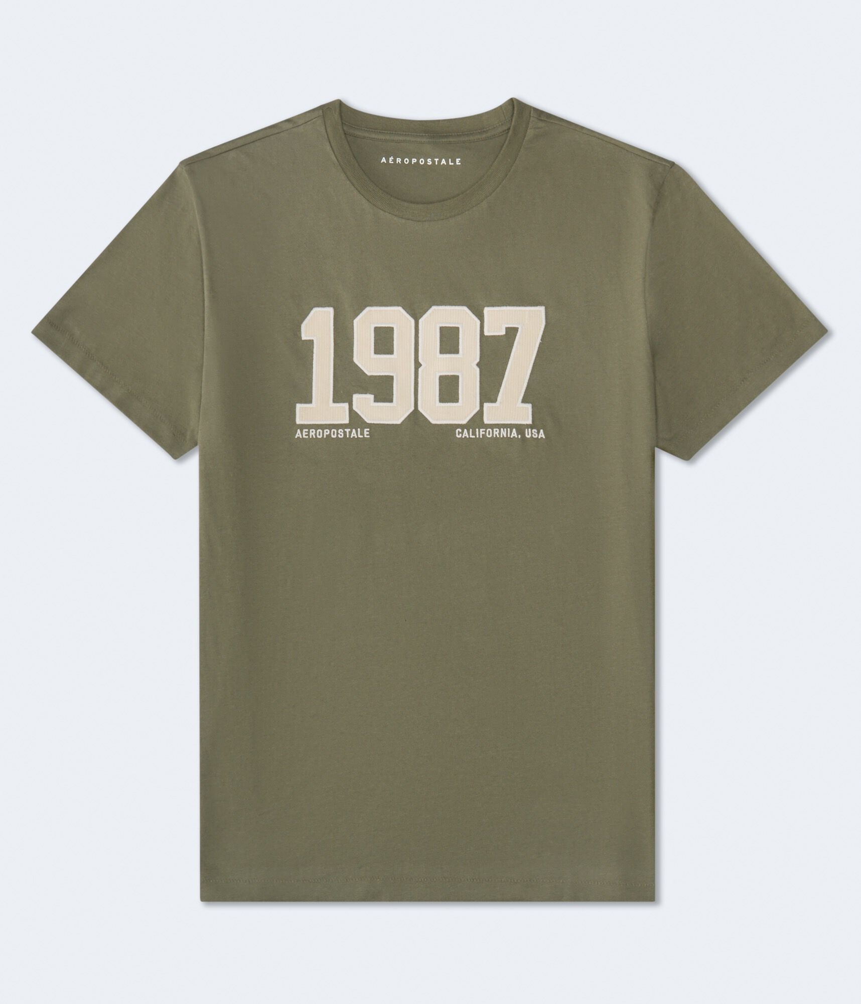 Aeropostale 1987 Appliqu&eacute; Graphic Tee