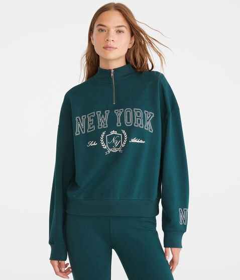 New York Soho Athletics Quarter-Zip Sweatshirt
