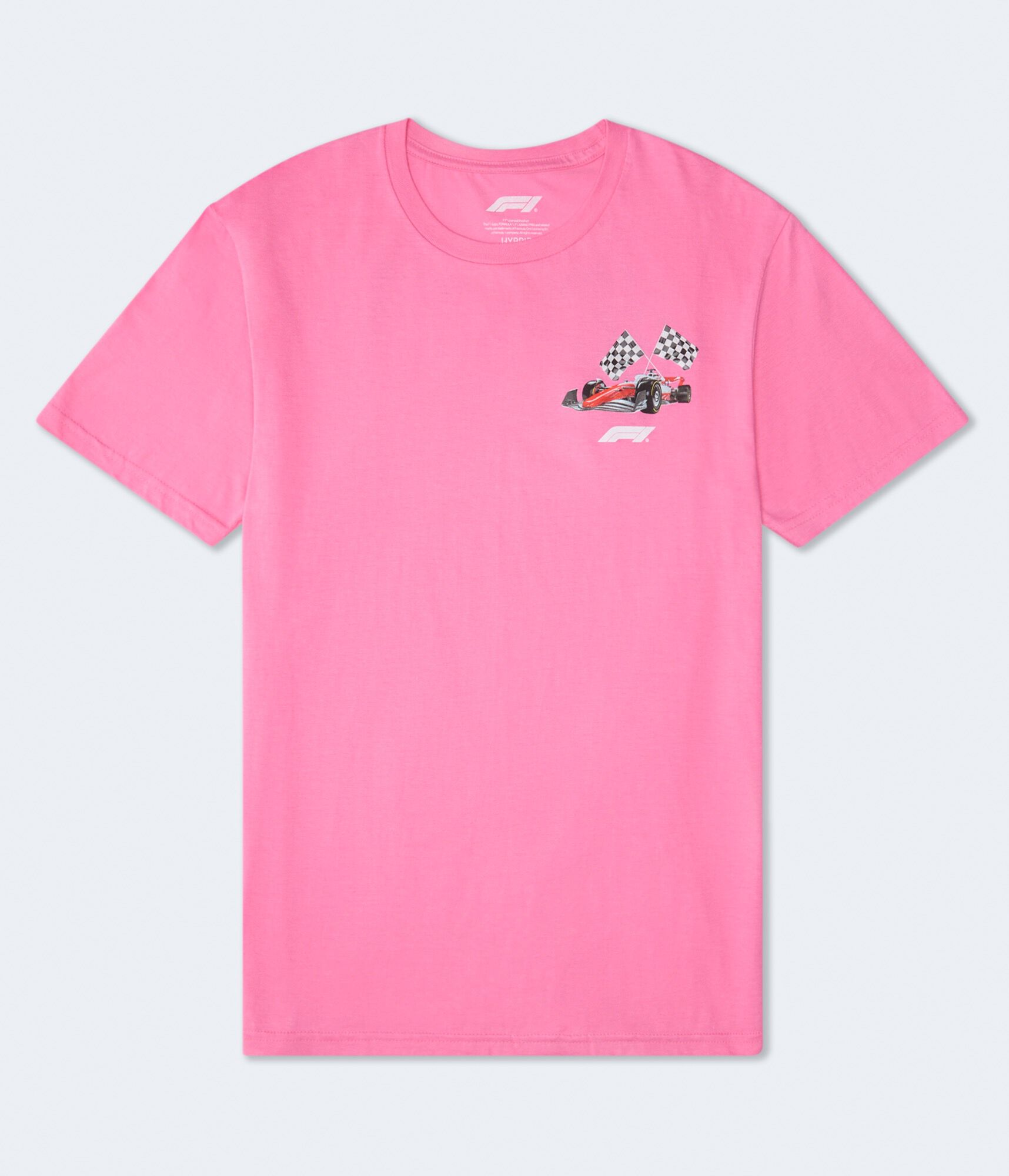 Formula 1 Checkered Flag Relaxed Graphic Tee